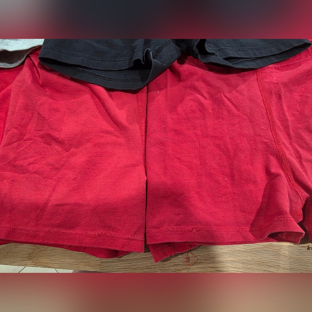 Primary Kids Under Shorts 8 Pack - Red, Black, Navy, Gray, White Sz 8/9 EUC - Picture 4 of 17